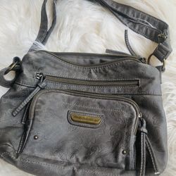 Stone Mountain  Gray 4-Bagger Bag/Purse Cross Body