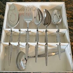 Vintage Oneida Silver Serving Set