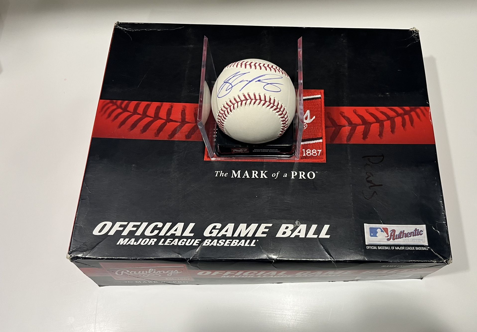 Shane Baz Tampa Bay Rays Autographed Baseball