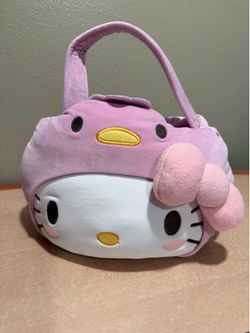 Hello Kitty Plush Bucket