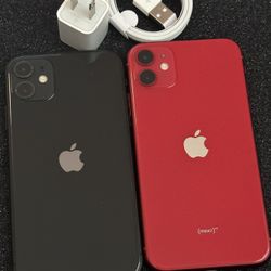IPhone 11 (64gb) Red And Black UNLOCKED
