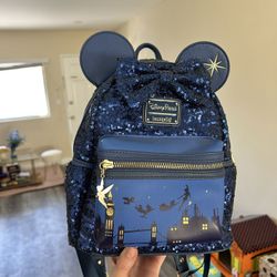Peter Pan Sequin Backpack (USED) 