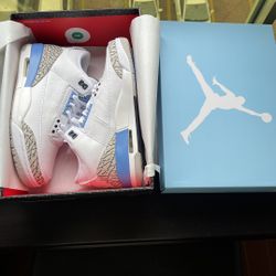 Jordan 3 Carolina Blue