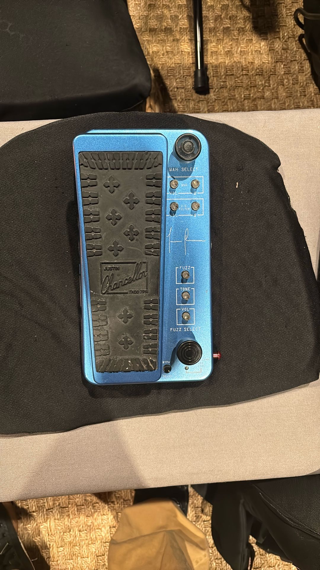 Justin Chancellor Bass Fuzz Wah