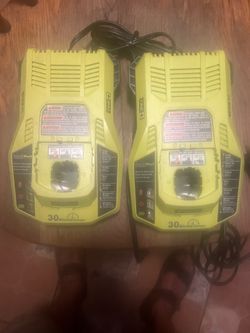 RYOBI CHARGER 18 VOLT NEW $35 EACH