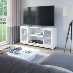White TV Console 
