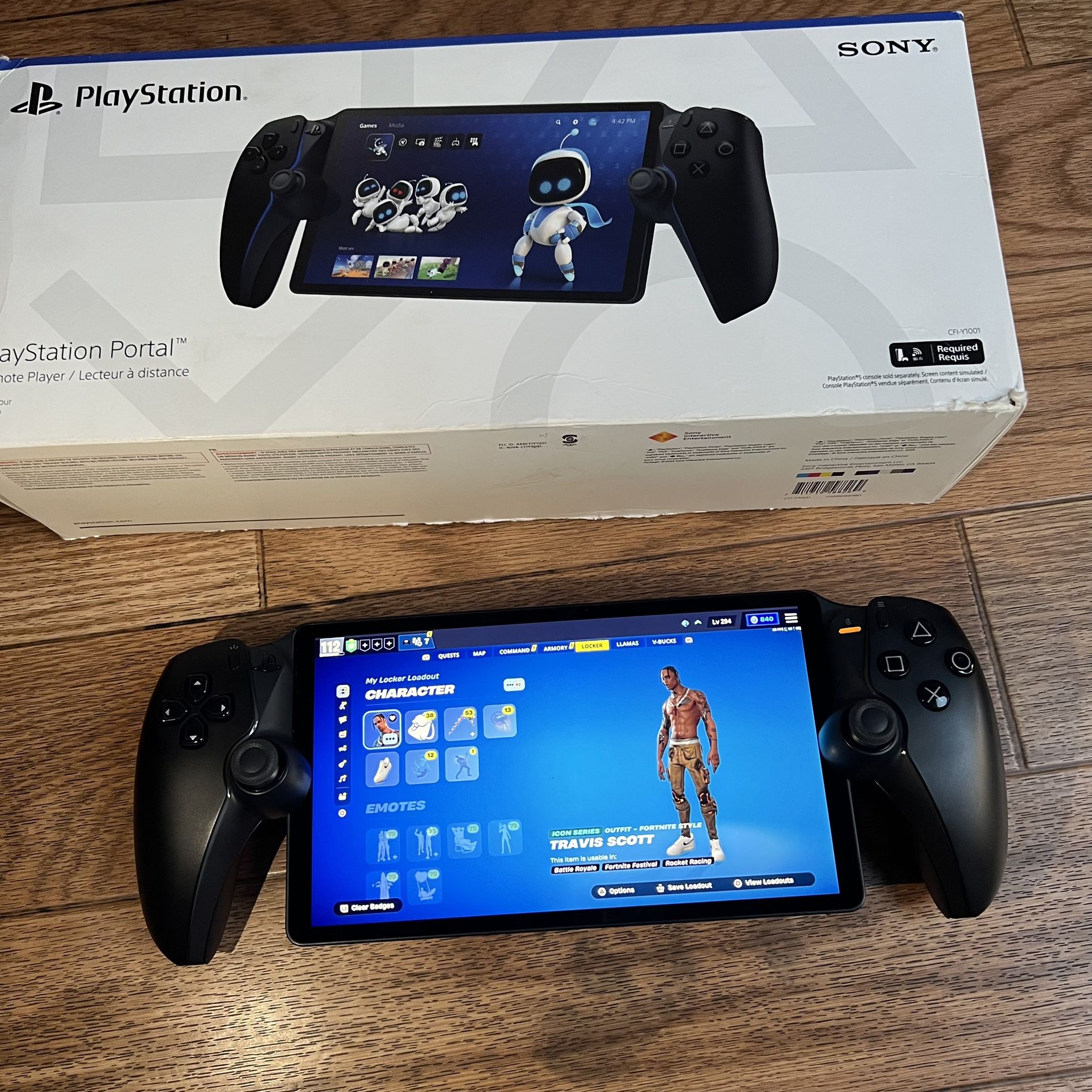 Black Ps5 Portal For PlayStation 5