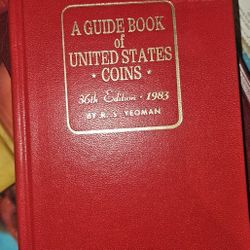 Signed Guide Book Of United States Coins! From Personal Library Of ROBERT E. DOEWING
