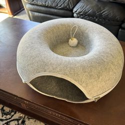 New Cat Tunnel Donut Bed