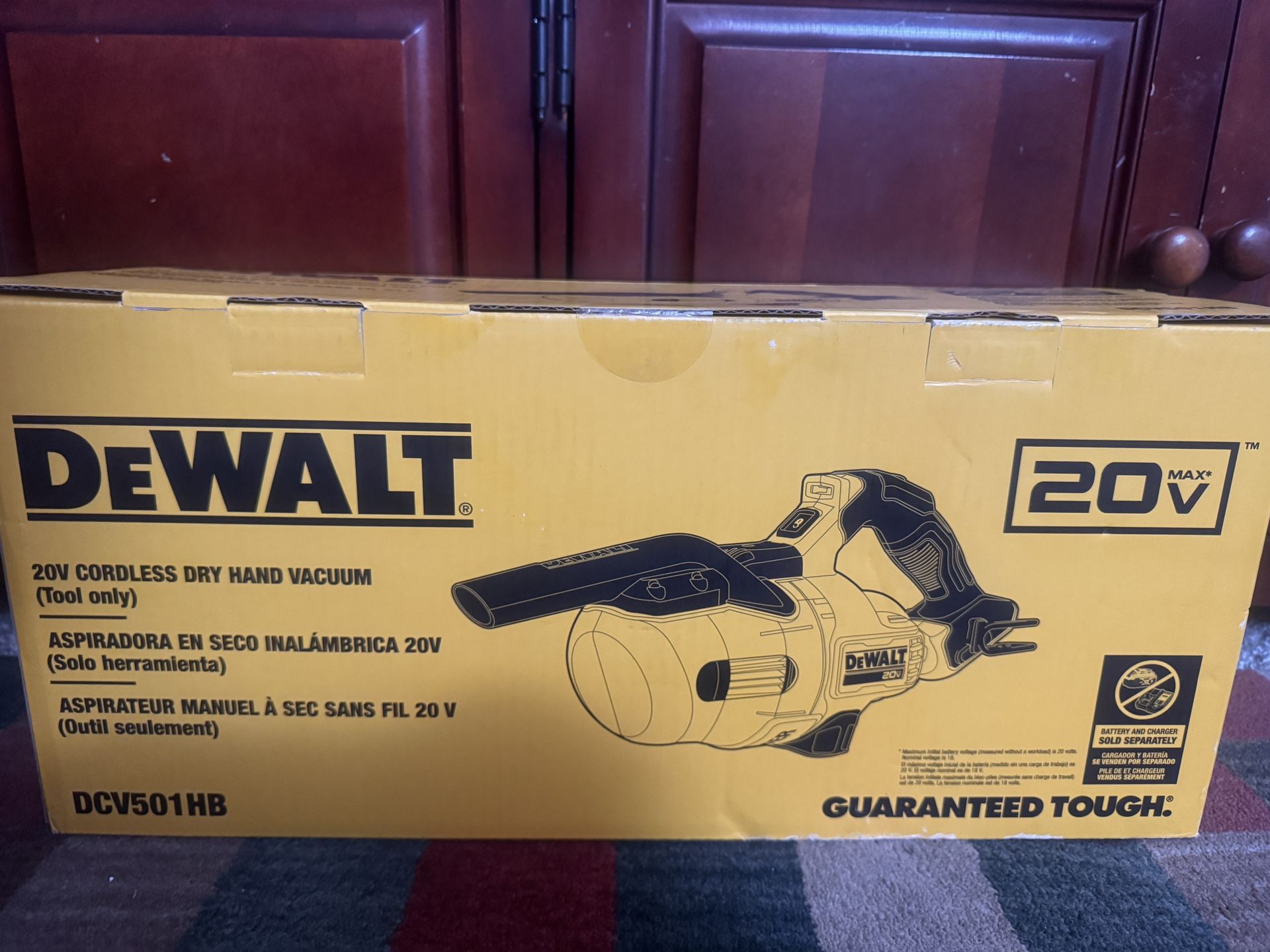 DEWALT Bagless 20V MAX Stick General Dirt Filter Handheld Vacuum (Tool Only) NEW