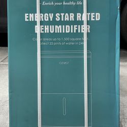 CLEVAST 1,500 Sq. Ft Smart Wi-Fi Dehumidifier With App Energy Star, 22 Pint Dehumidifier With Reusable Air Filter For Basement, Bedrooms, Bathrooms, L