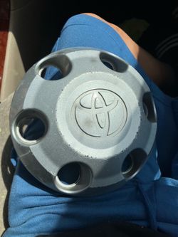 Toyota hubcap