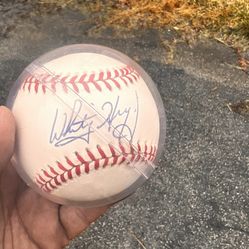 Whitey Herzog Signed Baseball