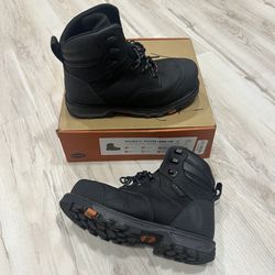 BRUNT Mulder Welted Comp Toe 6” Work Boots Black Mens Size 12 Water Oil Resist