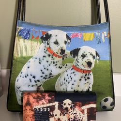 Dalmatian Purse And Wallet 
