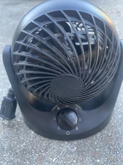 Black Table Fan