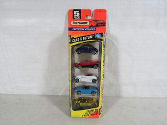 Matchbox 1996 Cars of the Future 5 Pack Gift Set New & Sealed
