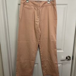 NWOT Caribbean Joe Peach Pants 14