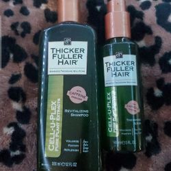 Celluplex thicker fuller hair