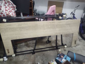 King head board with frame. $80 OBO