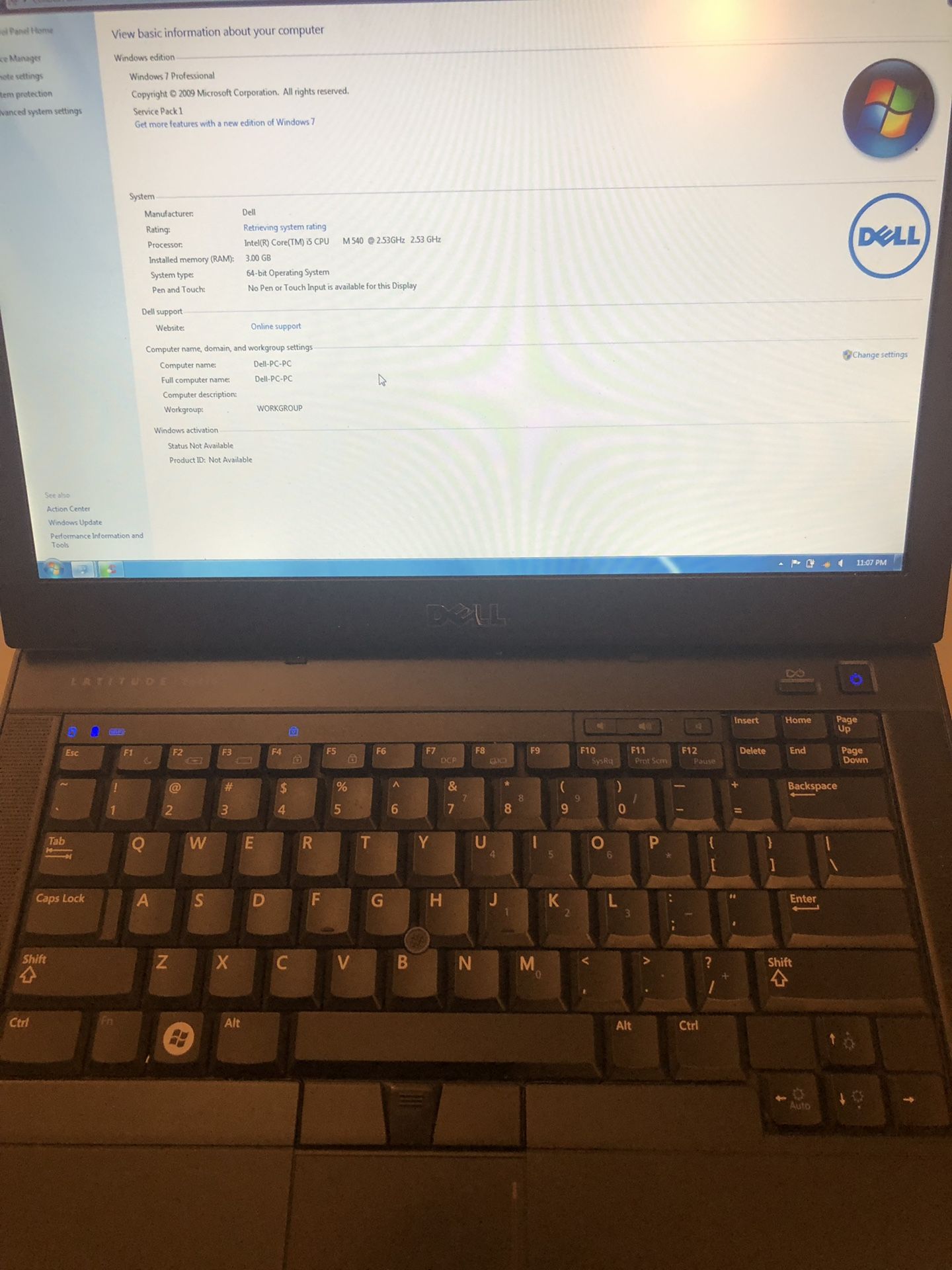 Dell Latitude Laptop