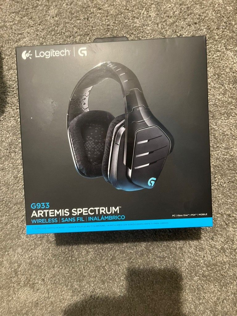 Headphone G933 Artemis Spectrum Bluetooth Logitech G933