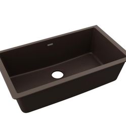 NEW Elkay Quartz Undermount Kitchen Sink 33” — RETAIL $479