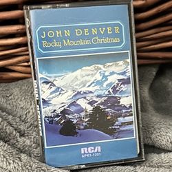John Denver - Rocky Mountain Christmas (1974 Cassette Tape)