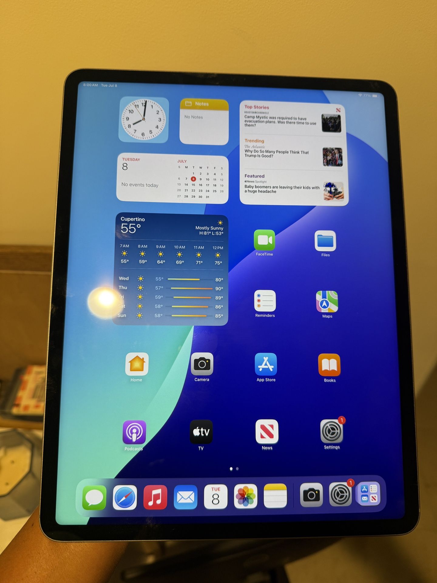 iPad 12.9 Gen 6th , 256g , Cellular +wifi. So Nice