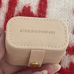 Sterling Forever Portable Ring Case New Blush