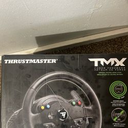 TMX Thrustmaster Xbox Steering wheel and pedals