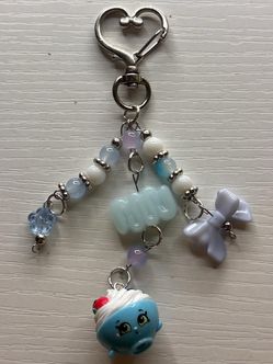 Yogurt Bowl Shopkin Keychain