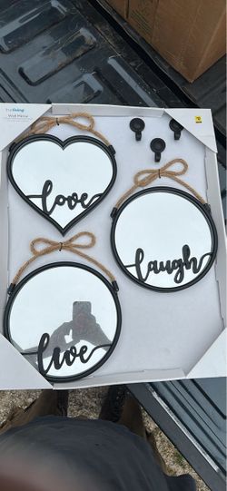 TrueLiving Wall Mirror Set of 3