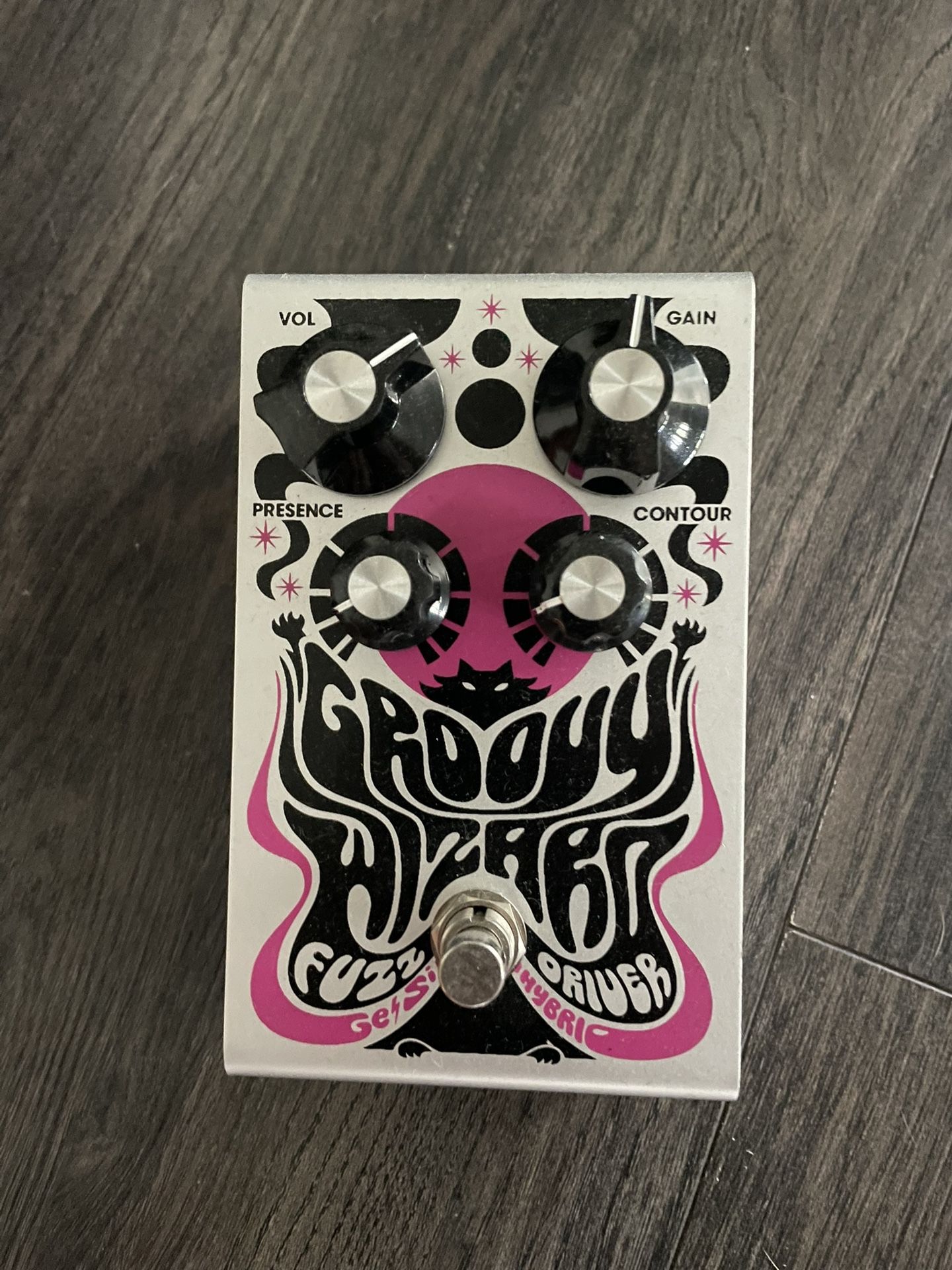 Kittycaster Groovy Wizard Guitar Fuzz Pedal