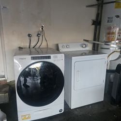 Washer and dryer
