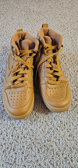 Nike High-Top Wheat Sneakers
