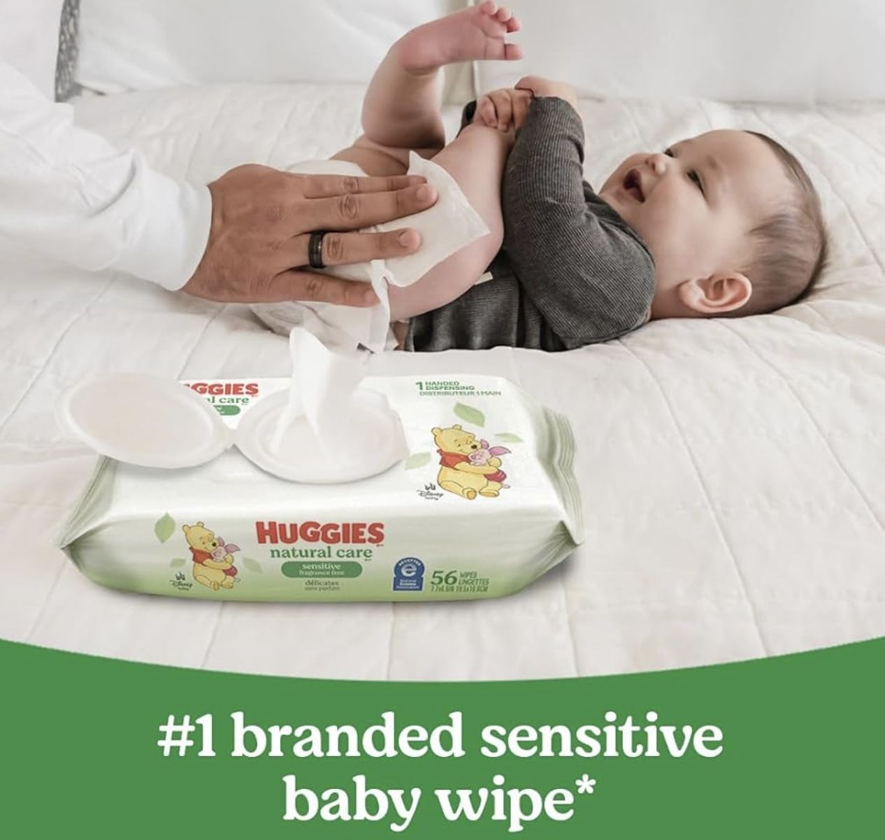 🧻 Toallitas Huggies – 3 paquetes por $12