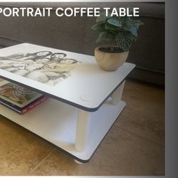 Family Portrait Coffee Table. 