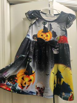 Kids Halloween Dress 