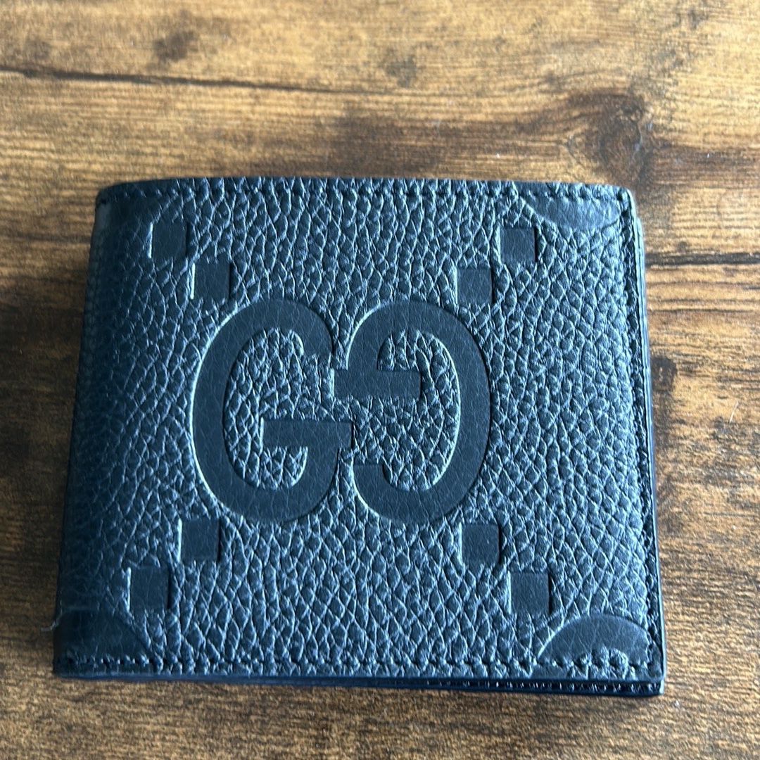 Gucci Wallet Black Leather