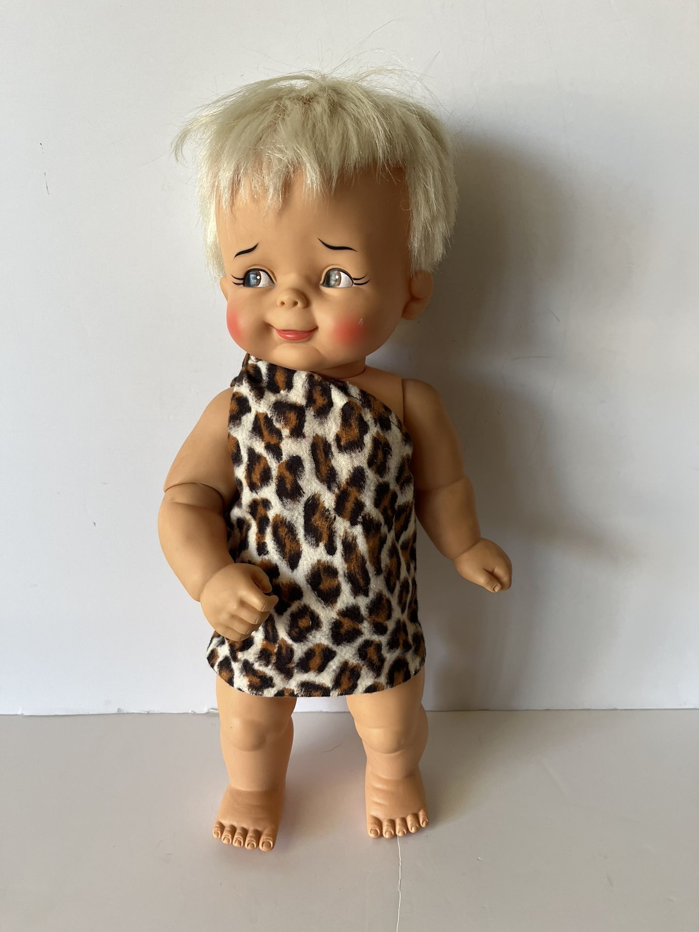 Vintage 1964 Ideal Hanna Barbera Bam Bam Doll BB-17