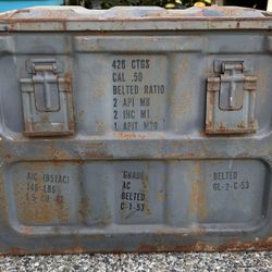 Vintage Ammunition Box 