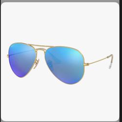 NEW RAY-BAN RB 3025 112/4L GOLD POLARIZED AUTHENTIC FRAME SUNGLASSES 58-14 Frame Information: Model Number: RB 3025 Color Code: 112/4L Lens Color: BLU