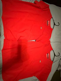 FIGS Red Scrub Tops – Set of 2