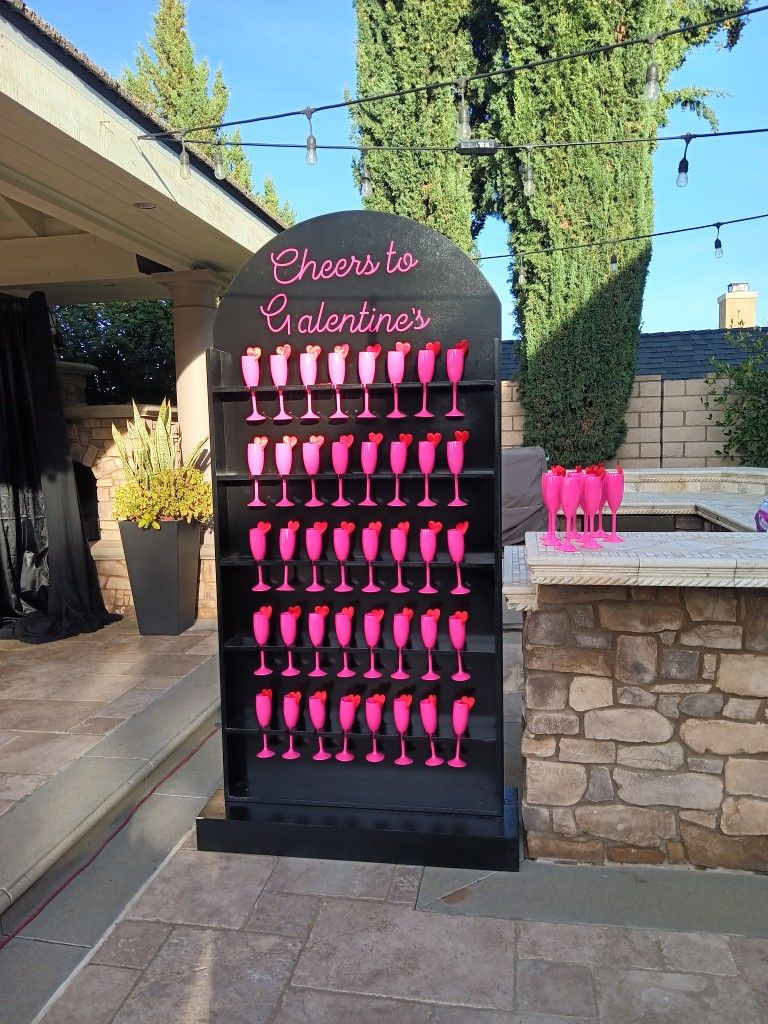 Champagne Wall (RENT)
