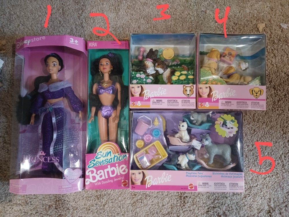 Barbies And Barbie/Ken Clothes