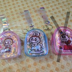 Labubu mini backpacks