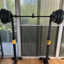 Weight Rack And Weights 