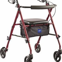 New walker With Seat And Wheels. 