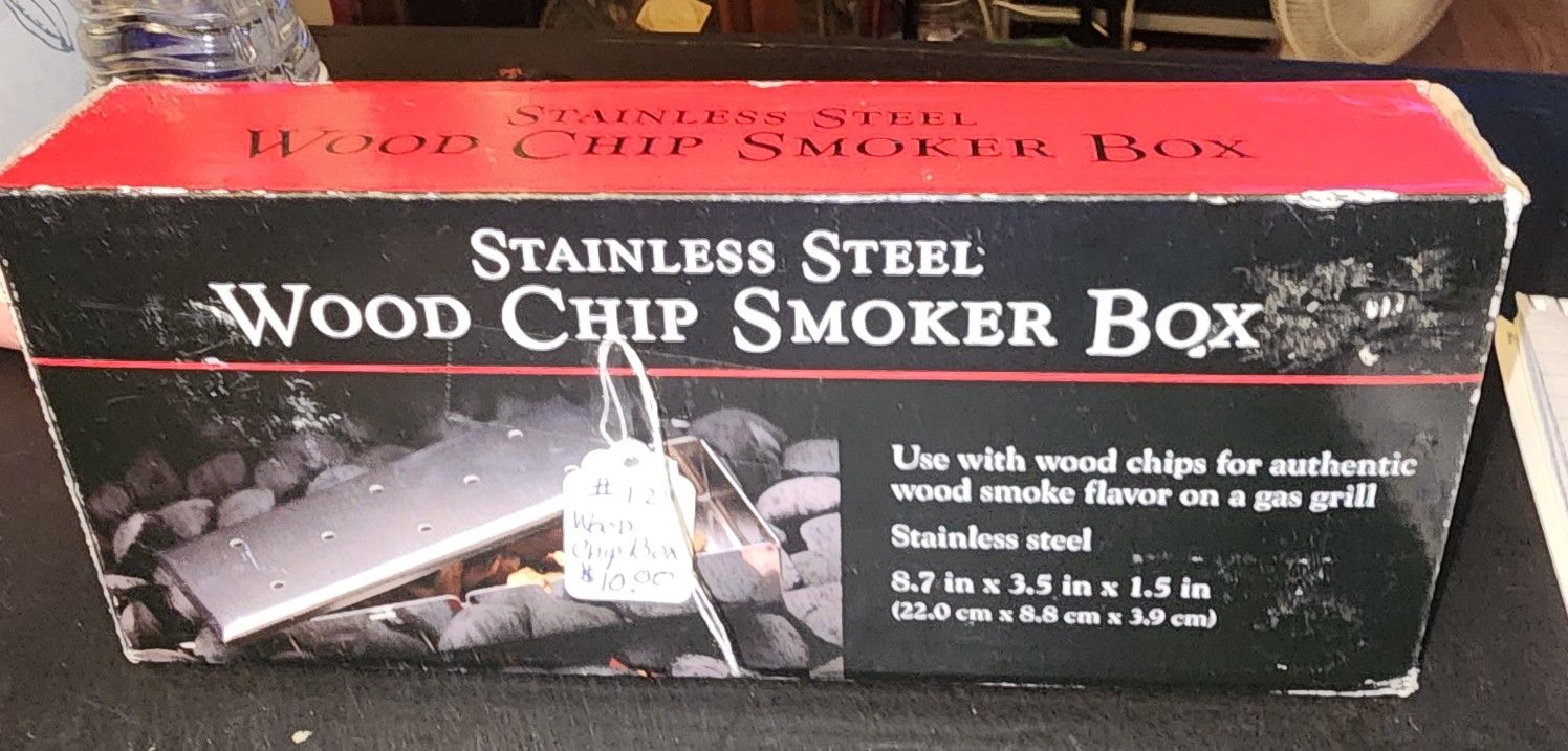 Stainless Steel Wood Chip Smoker Box